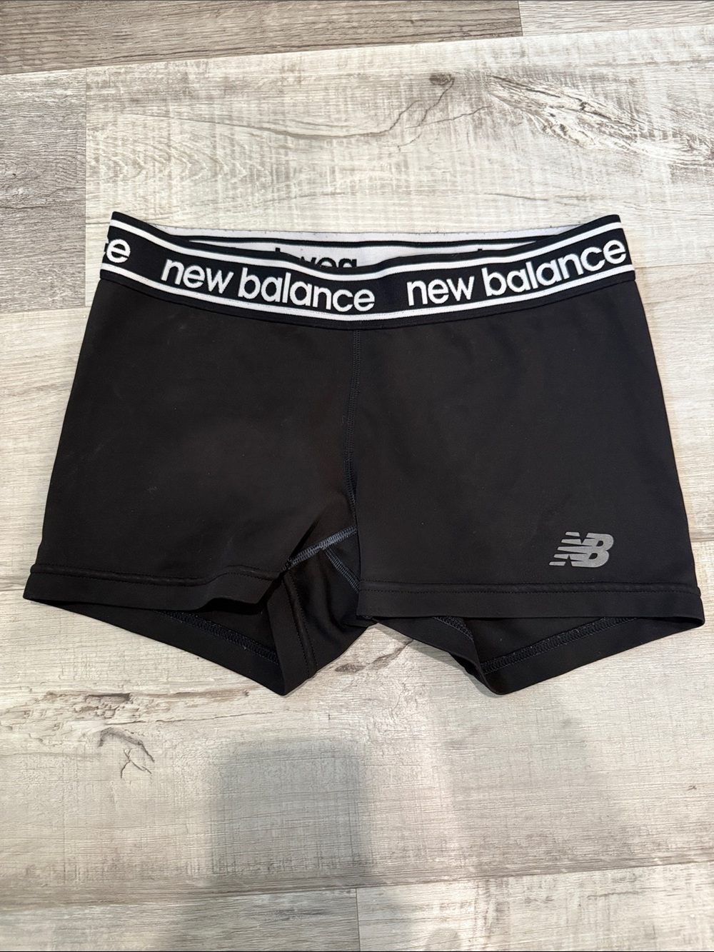 New Balance Black Women's Logo Waistband Spandex